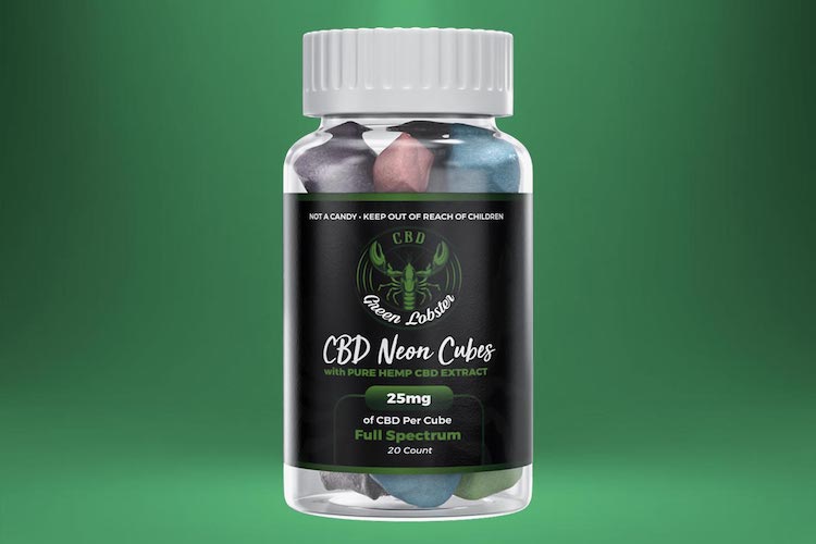 Green Lobster CBD Neon Cubes Reviews