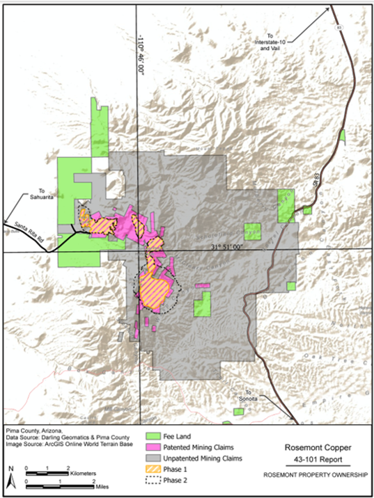 Figure 2: Private Land Package to Support Phase I