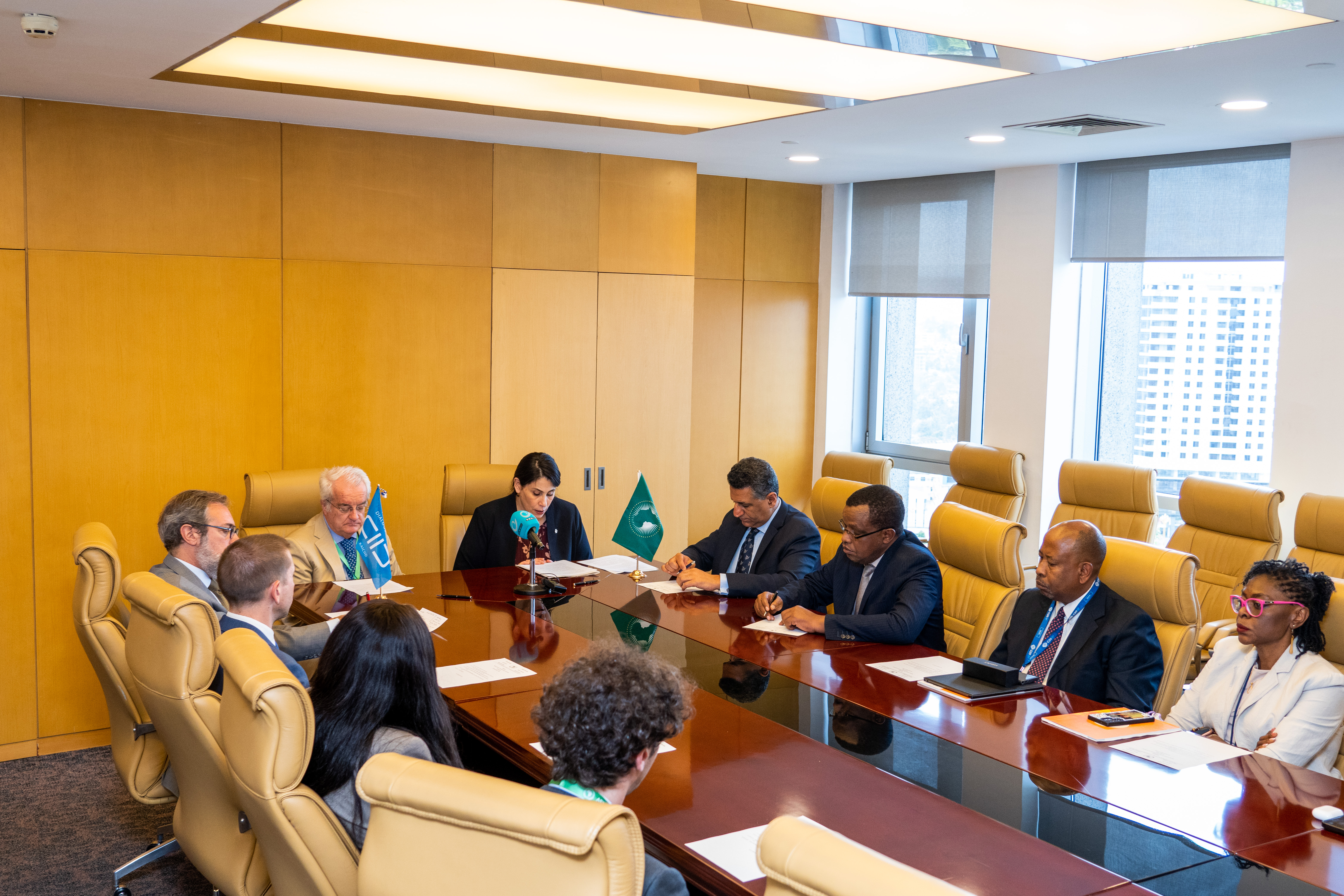 AUC and KAICIID during the High-Level Roundtable on Dialogue-Driven Peacebuilding in Africa