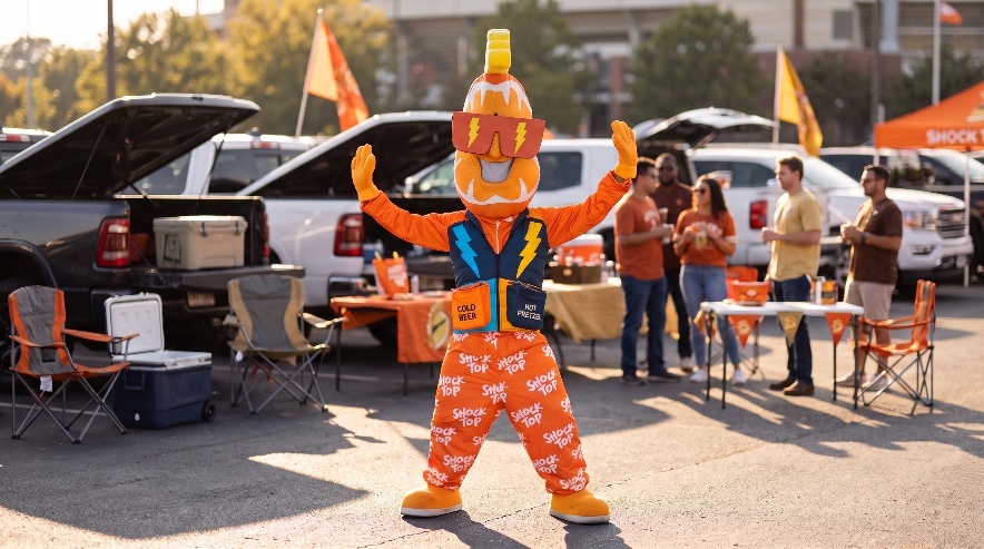 Shock Top Wedge Head Tailgate