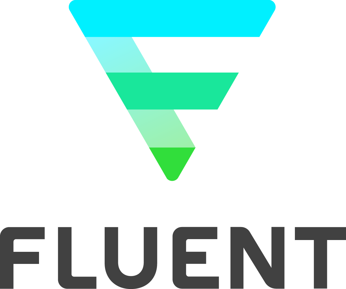 Fluent. Флюент. свободные логотипы. fluent logo. fixmarket лого.