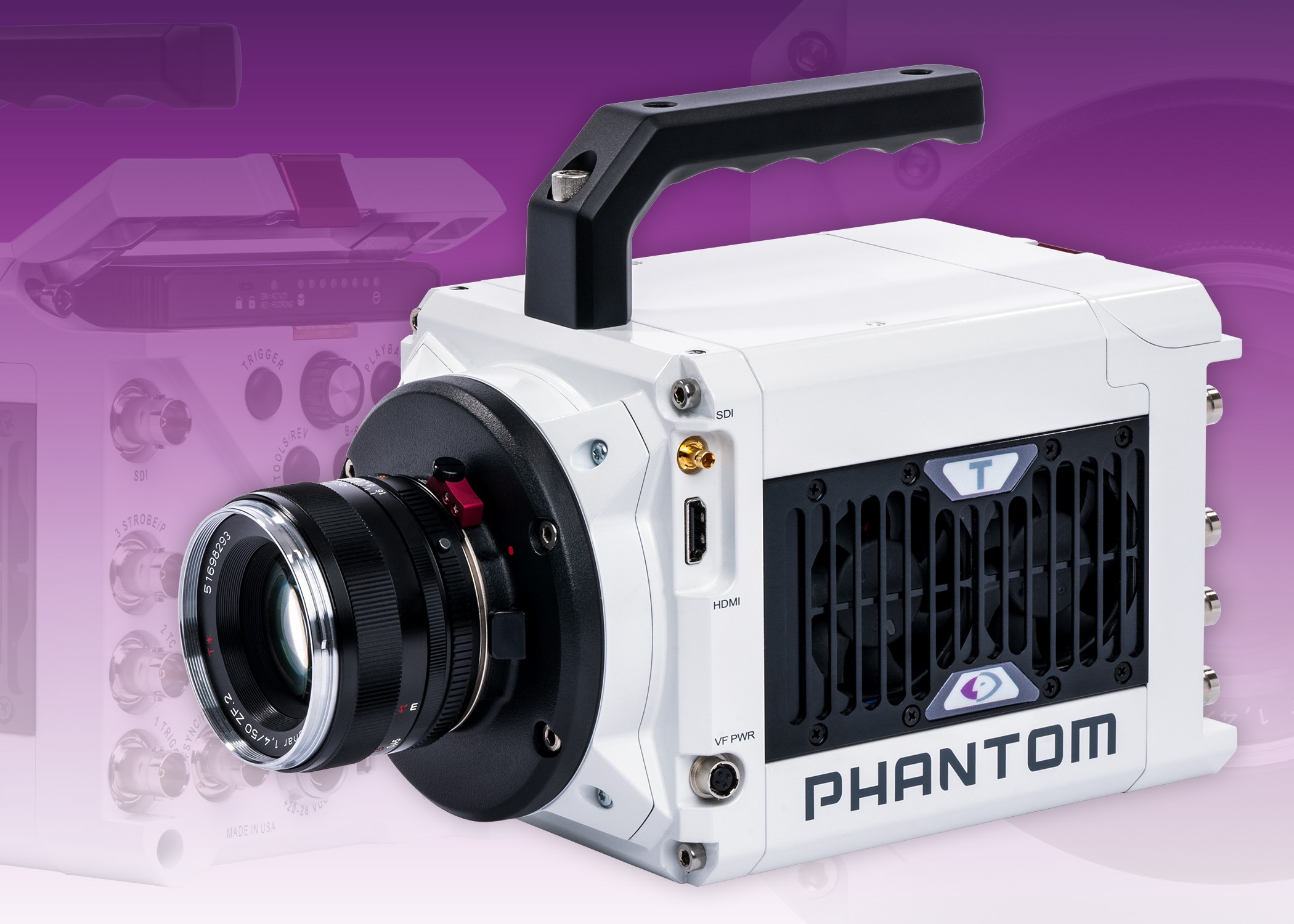 Vision Research's new Phantom T1340 captures images up to 13 Gpx/second, doubling the capabilities of other 4 Megapixel cameras in its class.