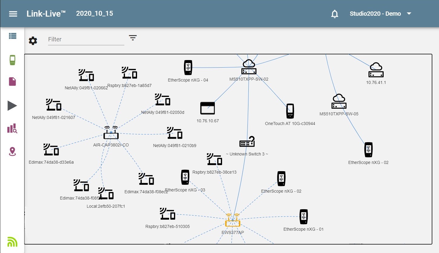 NetAlly Network Topology Mapper