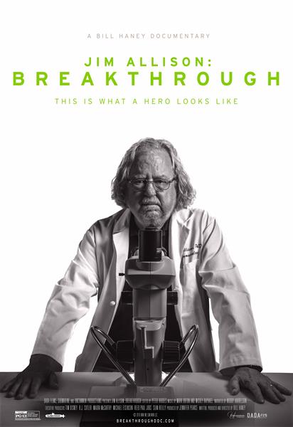Jim Allison: Breakthrough Official Poster