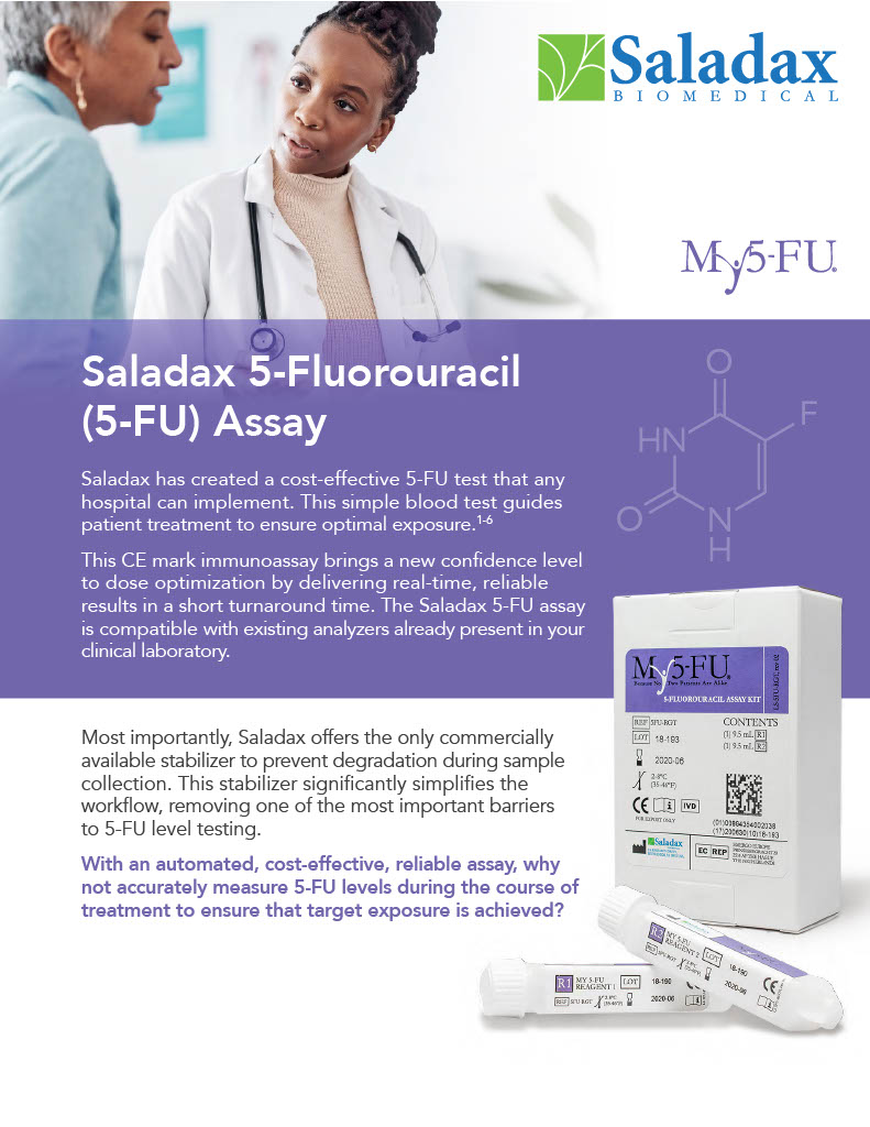 Saladax Biomedical, Inc. 5-FU Fact Sheet 