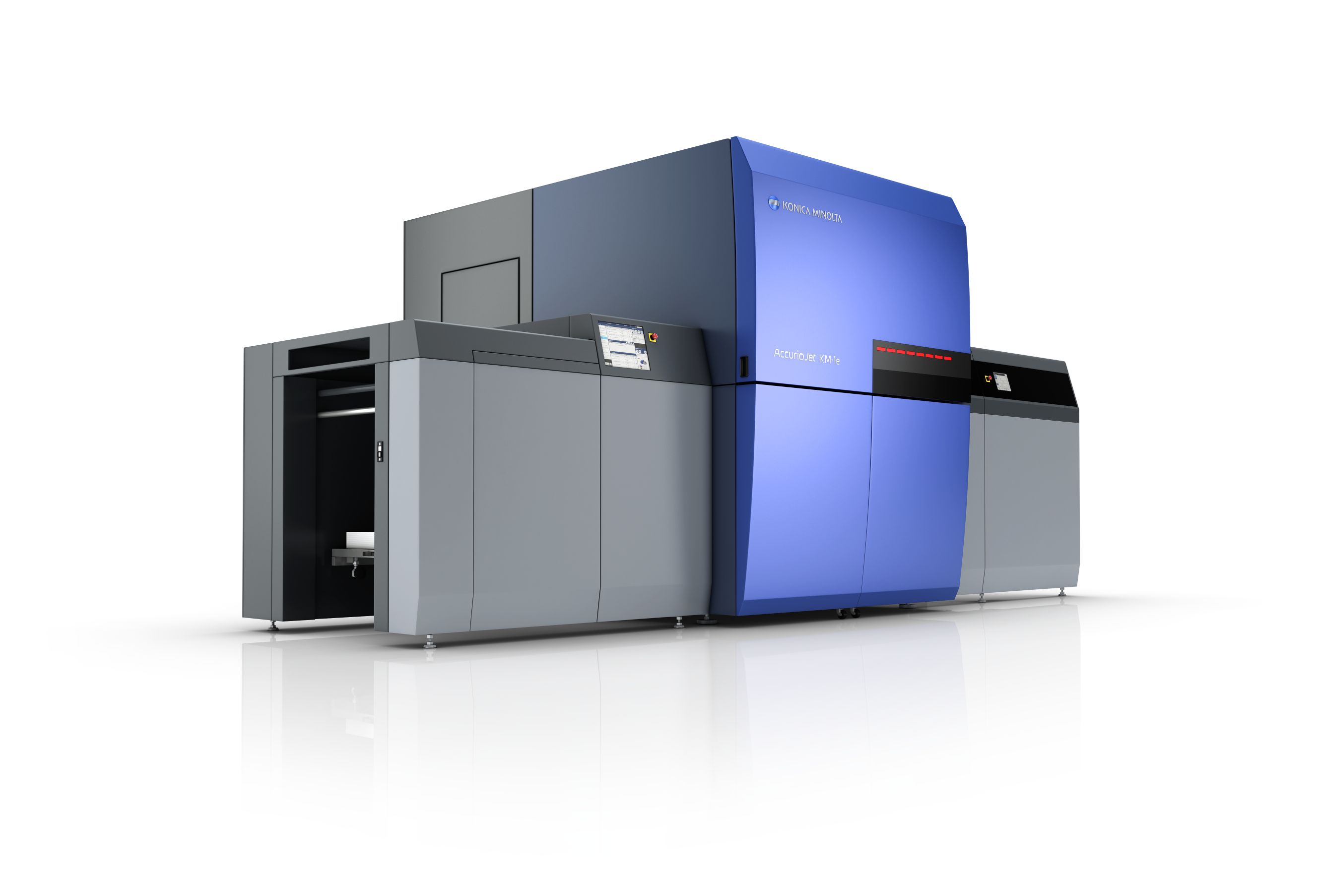 Konica Minolta's AccurioJet KM-1e B2+ LED UV Inkjet Press