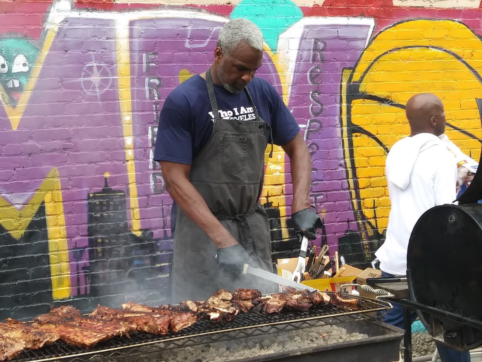 Retired NBA All-Star Charles Oakley