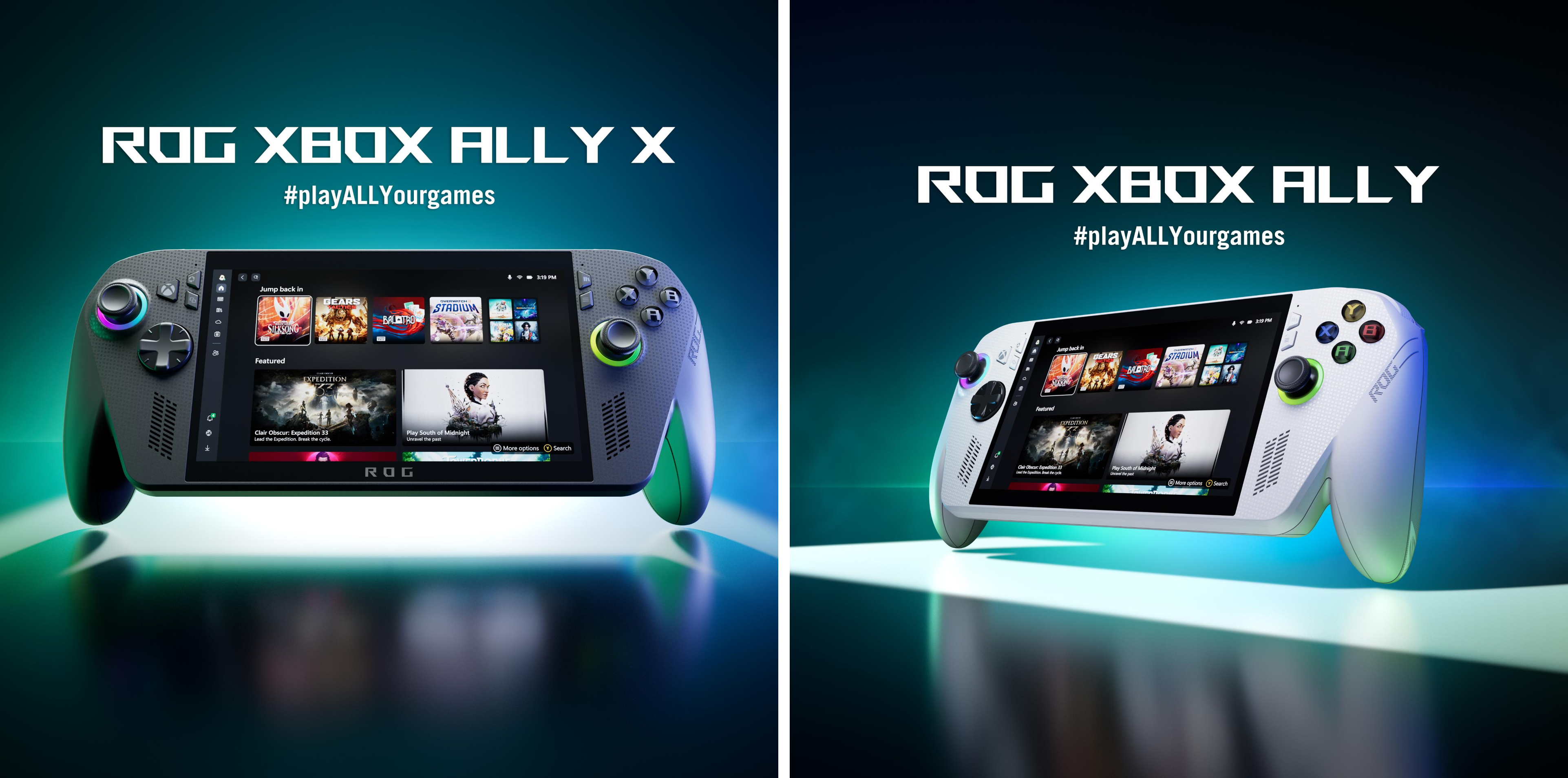 ASUS Republic of Gamers Announces ROG Xbox Ally and ROG Xbox Ally X