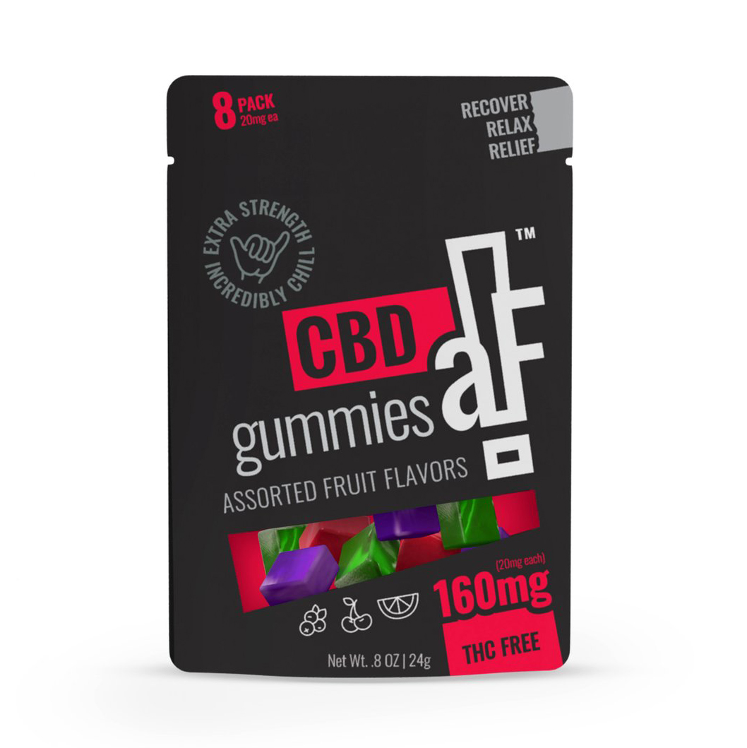 CBAaF! CBD Gummies 8 Pack 160mg