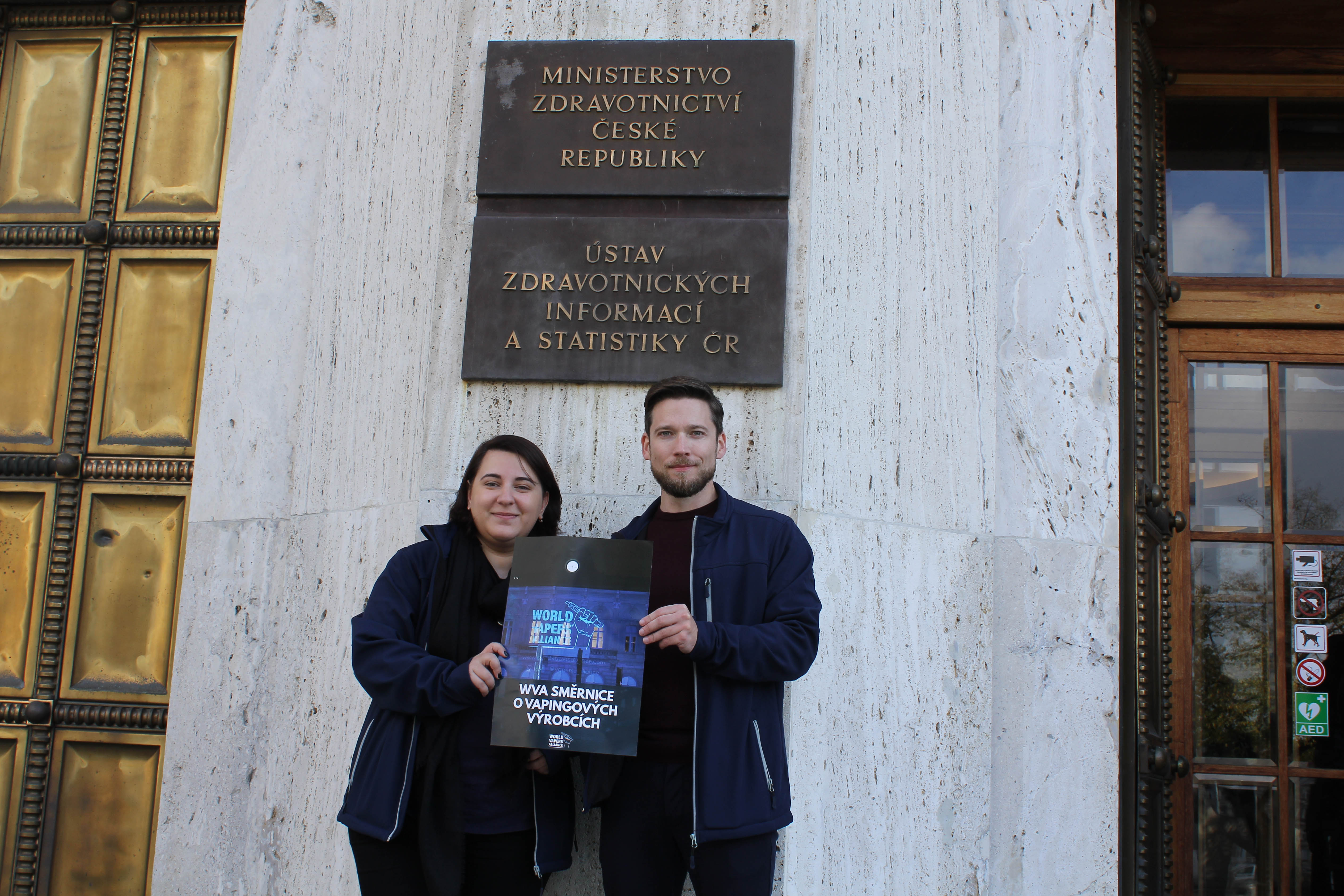 World Vapers' Alliance delivers their Vaping Products Directive to the Czech Ministry of Health