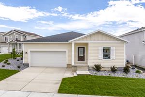 The stunning Monroe floor plan at Oquirrh Mountain Ranch offers 4 bedrooms and 3 bathrooms.  
