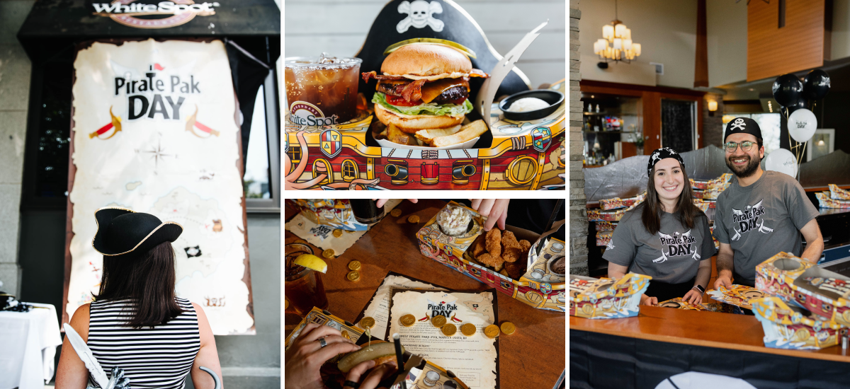 Shiver Me Timbers! Pirate Pak Day Returns to White Spot Restaurants on August 16