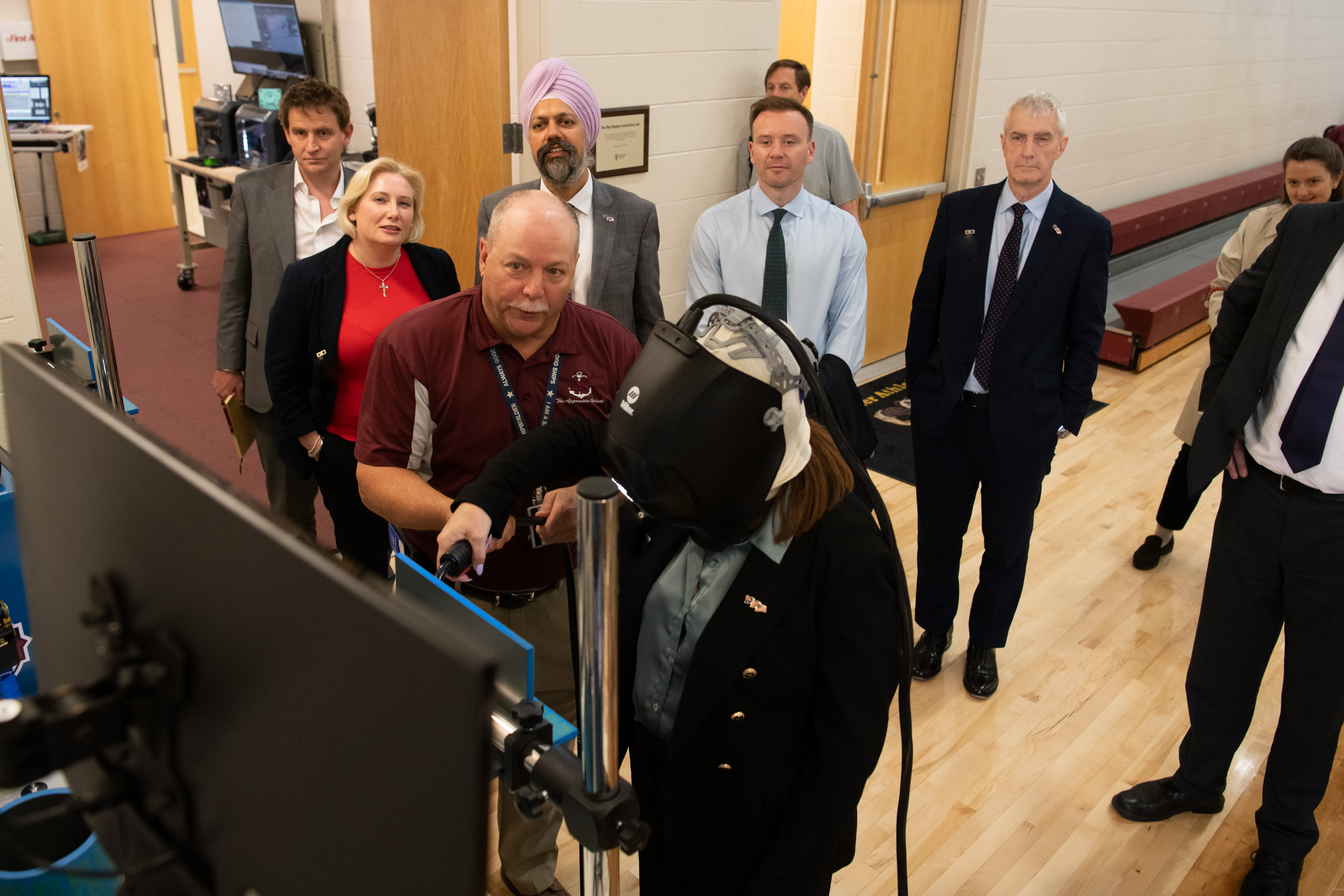 HII Hosts United Kingdom House of Commons Defence Committee Members at Newport News Shipbuilding
