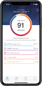 myAir, ResMed's PAP patient engagement app