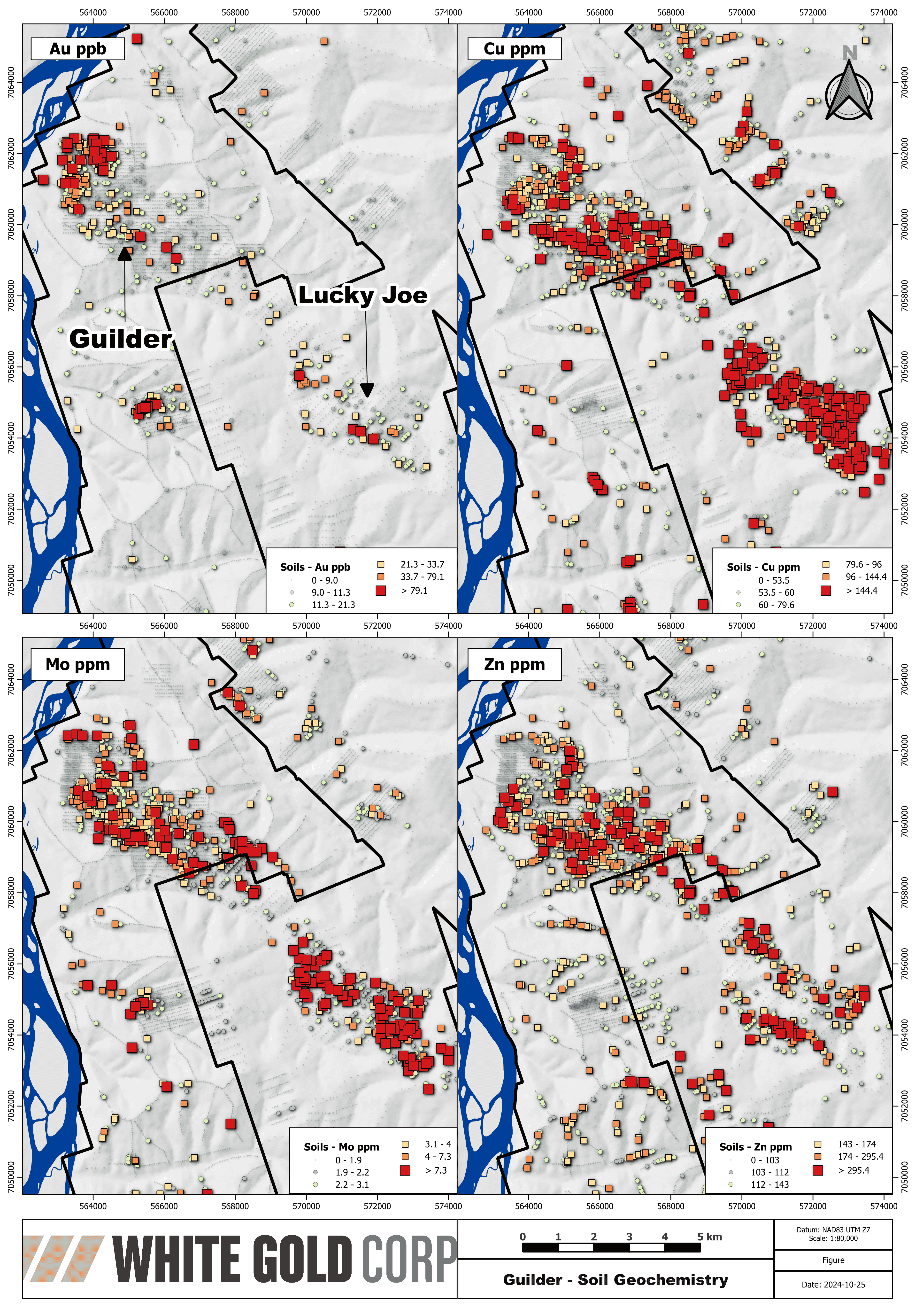 Figure 7 - Guilder Soil Geochemistry-min