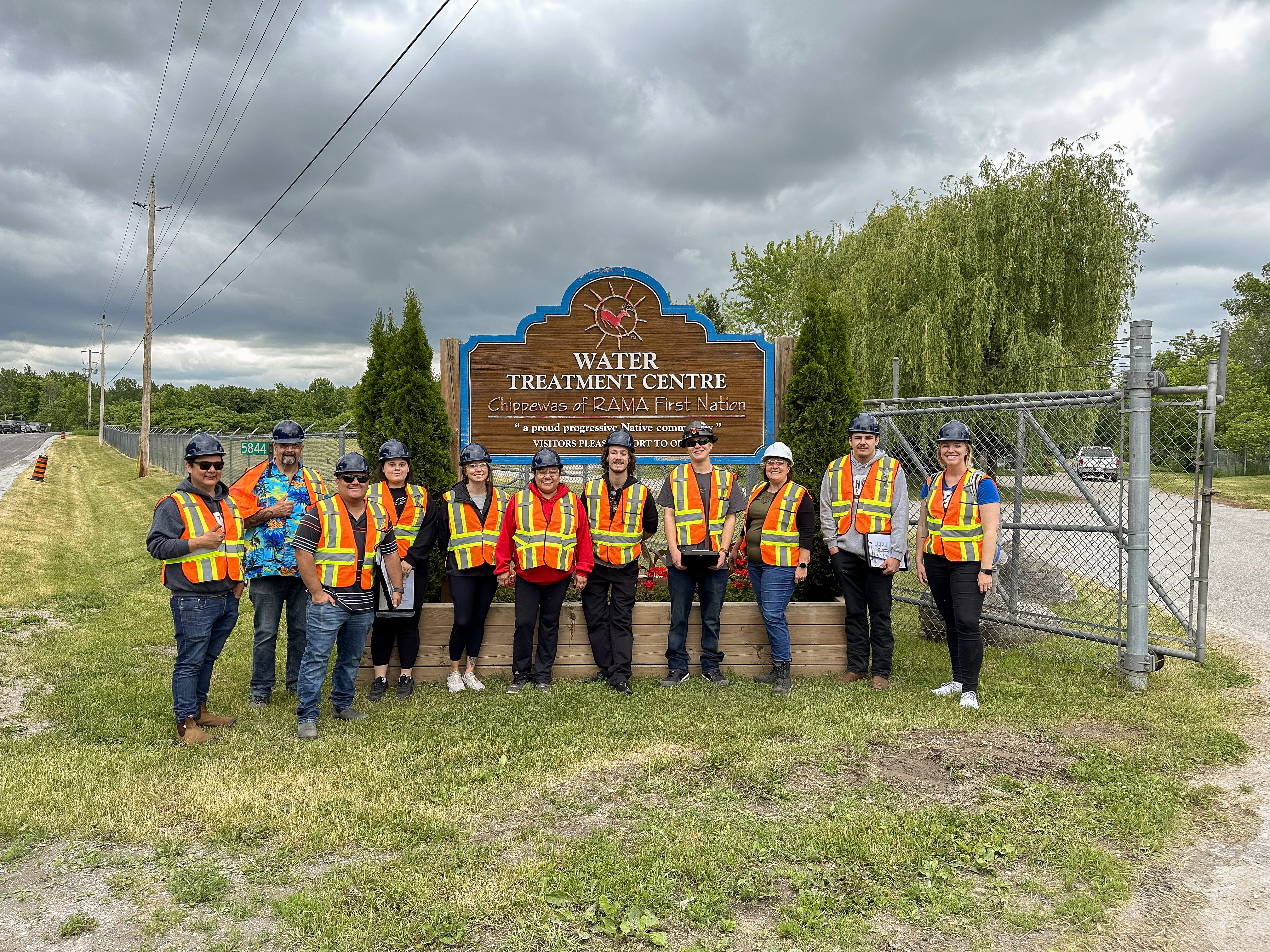 Interns from communities in OTC gather to start program June 2023