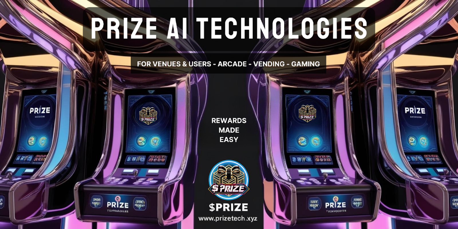 Prize AI Technologies Launches $PRIZE Token Presale, Raises $100K+ Targeting $400B Arcade & Casino Market(13)