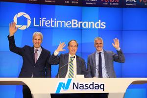 Lifetime Brands Rings the NASDAQ Stock Market Closing Bell in Celebration of its 30th Anniversary as a Public Company