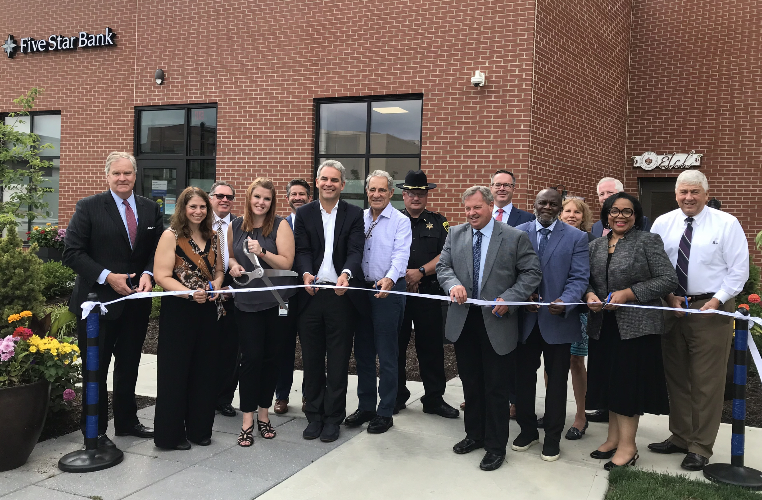 Elmira Ribbon Cutting Photo