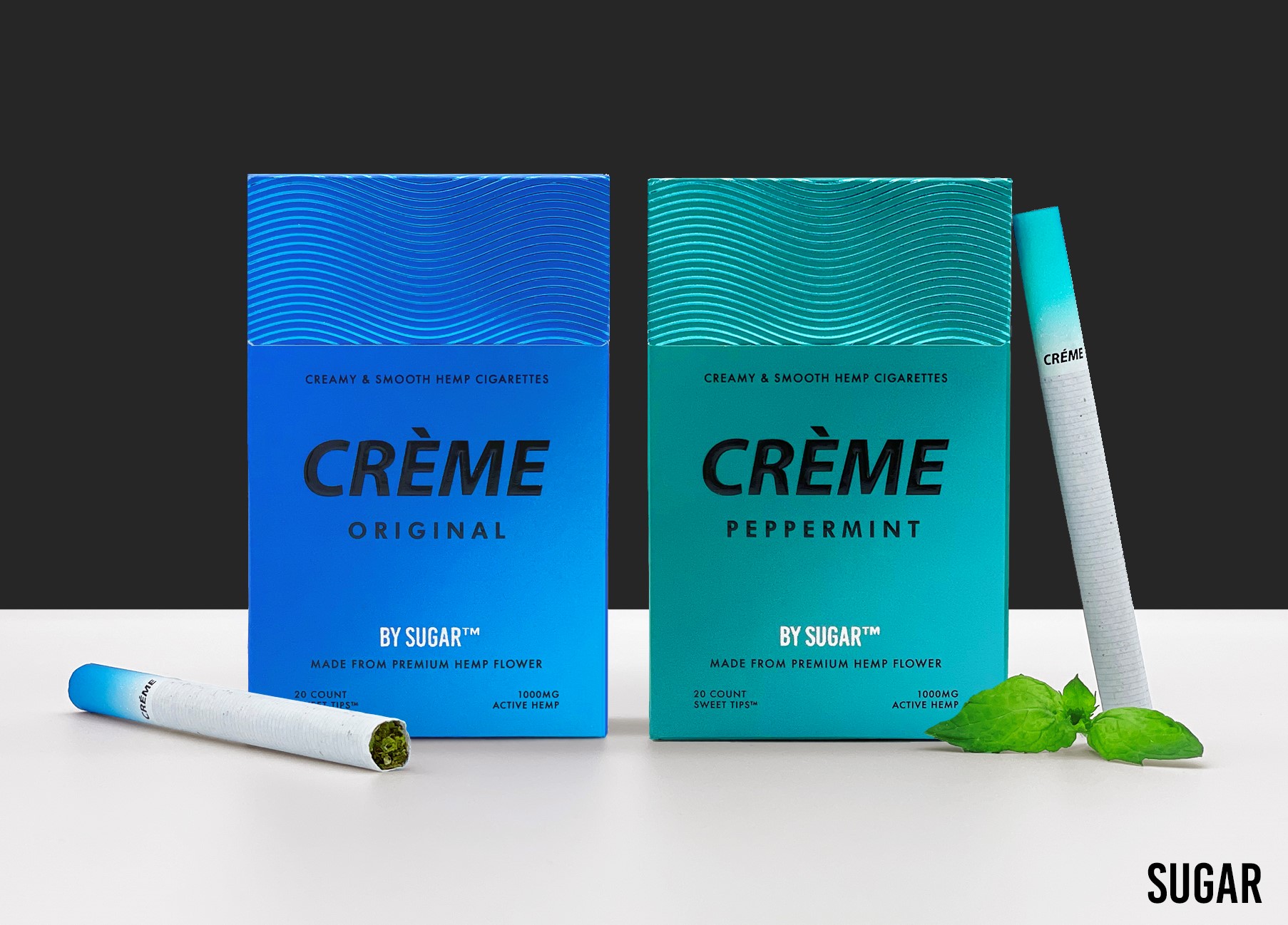 Sugar Introduces CRÈME By Sugar Hemp Cigarettes