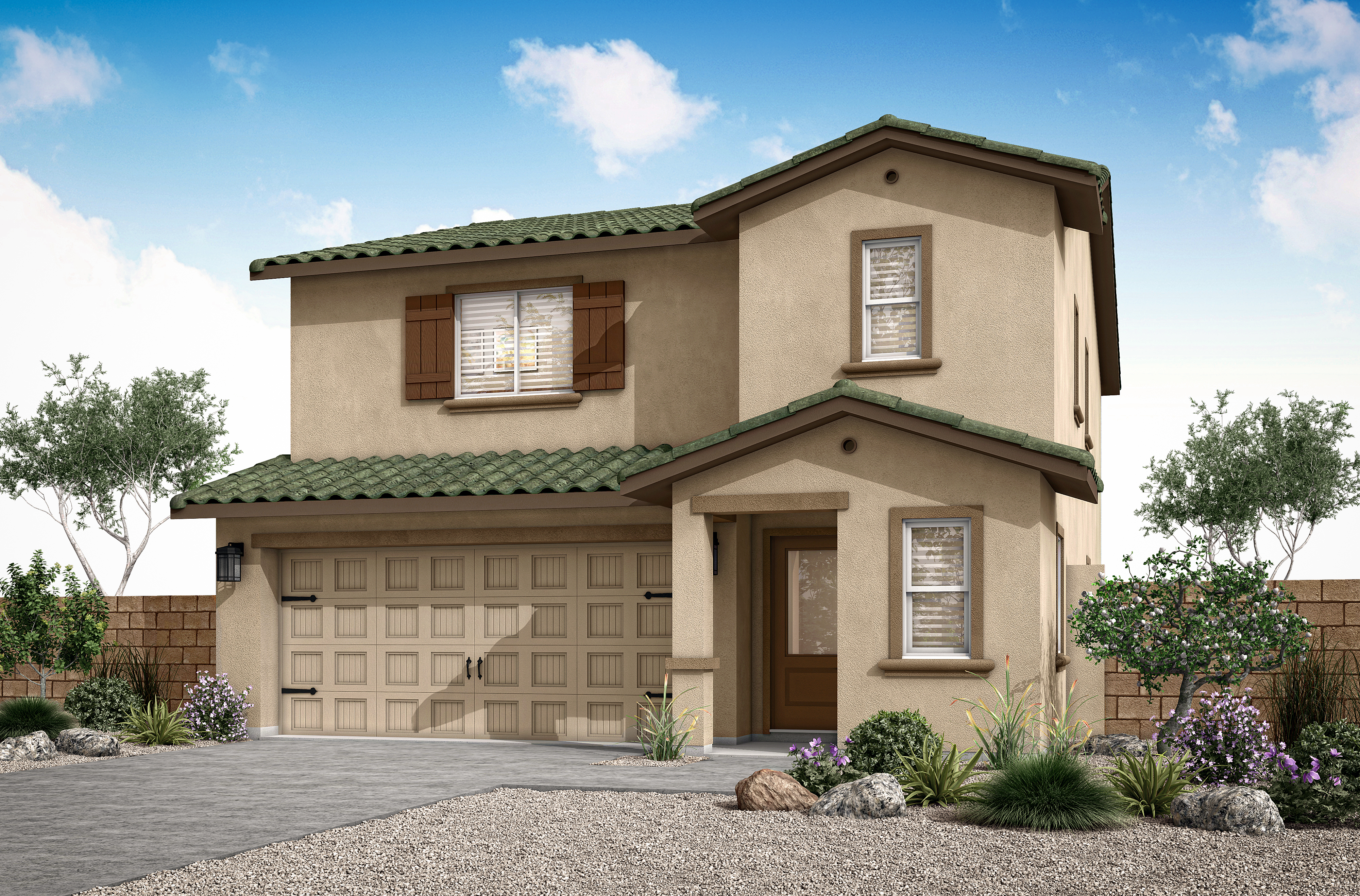 New construction homes with three to five bedrooms are now available at Hollywood Springs in Las Vegas, NV.