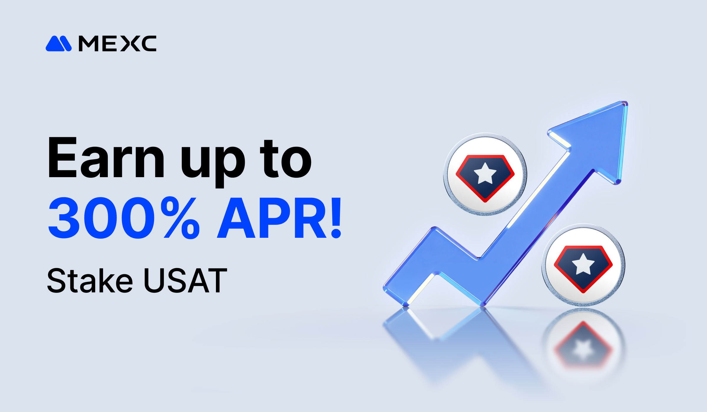 MEXC Launches Limited-Time USAT Flexible Savings Event Offering Up to 300% APR