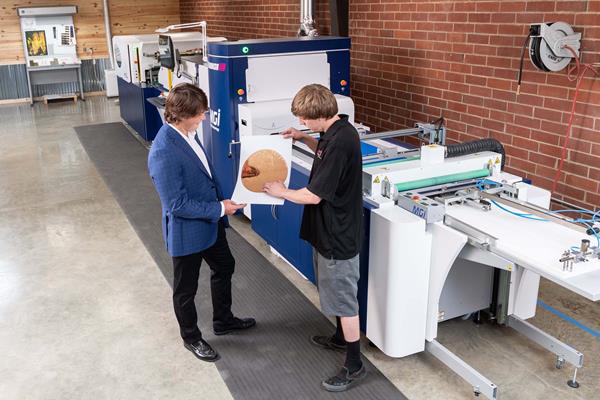 Elite Print Finishing recently installed Konica Minolta’s MGI JETvarnish 3D digital embellishment press to diversify its capabilities, and has already seen its commercial business grow by having this offering.