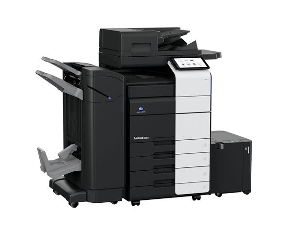 Konica Minolta's bizhub C650i multifunction printer (MFP). Konica Minolta’s entire line of bizhub i-Series MFPs exceeds industry standards for cybersecurity compliance, according to recent penetration testing by NTT DATA and NTT Ltd.