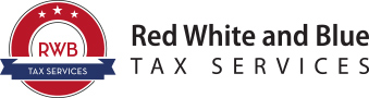 Red White & Blue Tax Services Logo