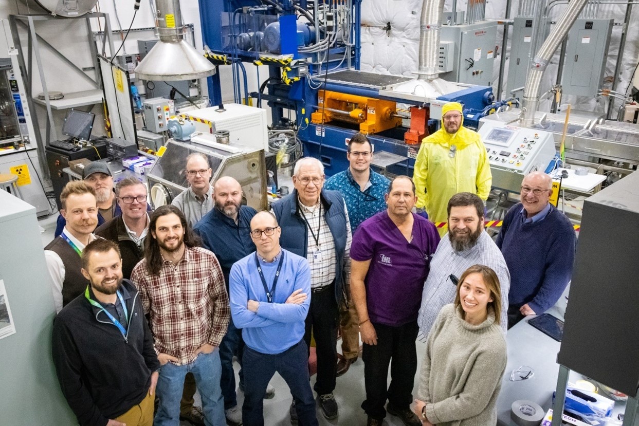 Lightbridge and INL teams at Idaho National Laboratory