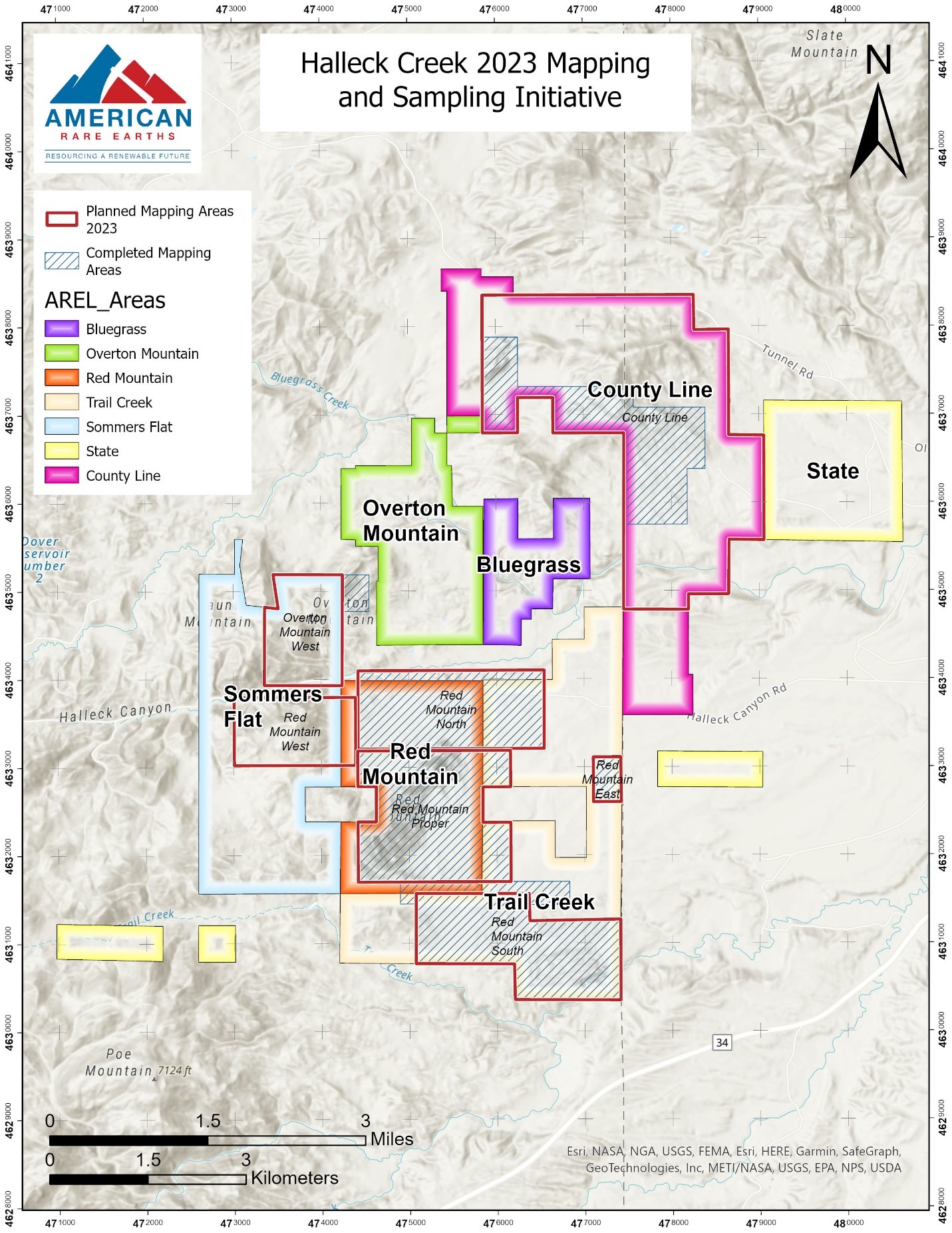 Halleck Creek 2023 Mapping and Sampling Initiative