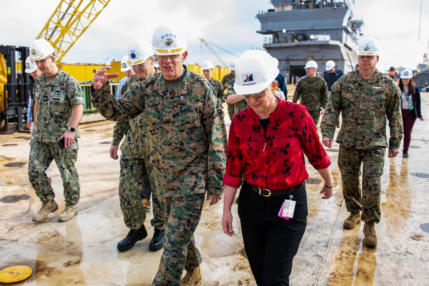 US Marine Corps Commandant David H Berger