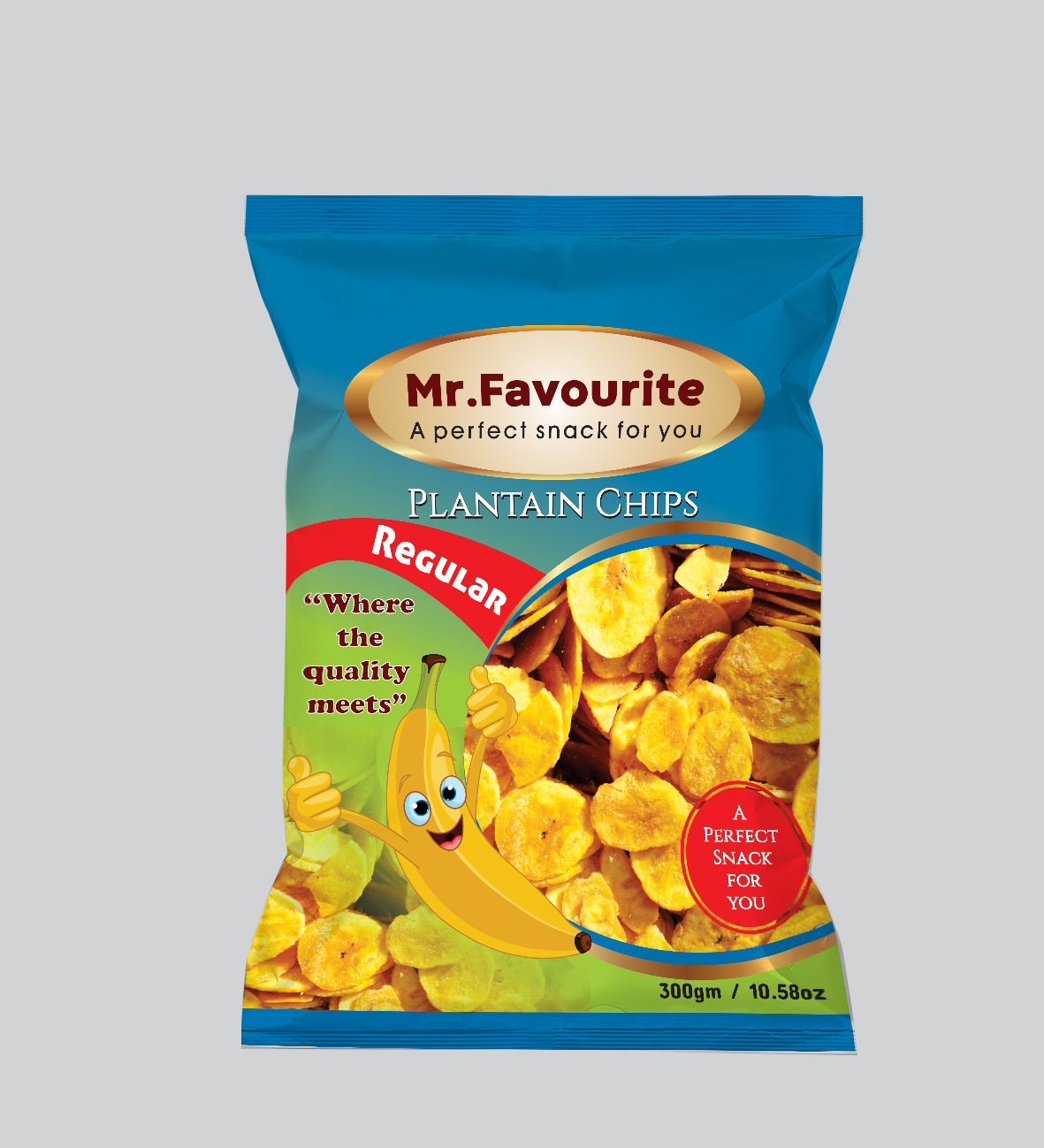 Mr. Favourite Plantain Chips Contain No Added Sugar