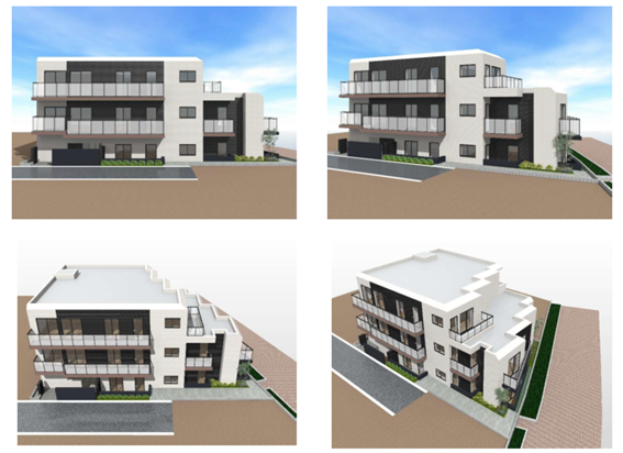 Digital Renderings of EXCELSIOR NAKAMEGURO 10-Unit Property