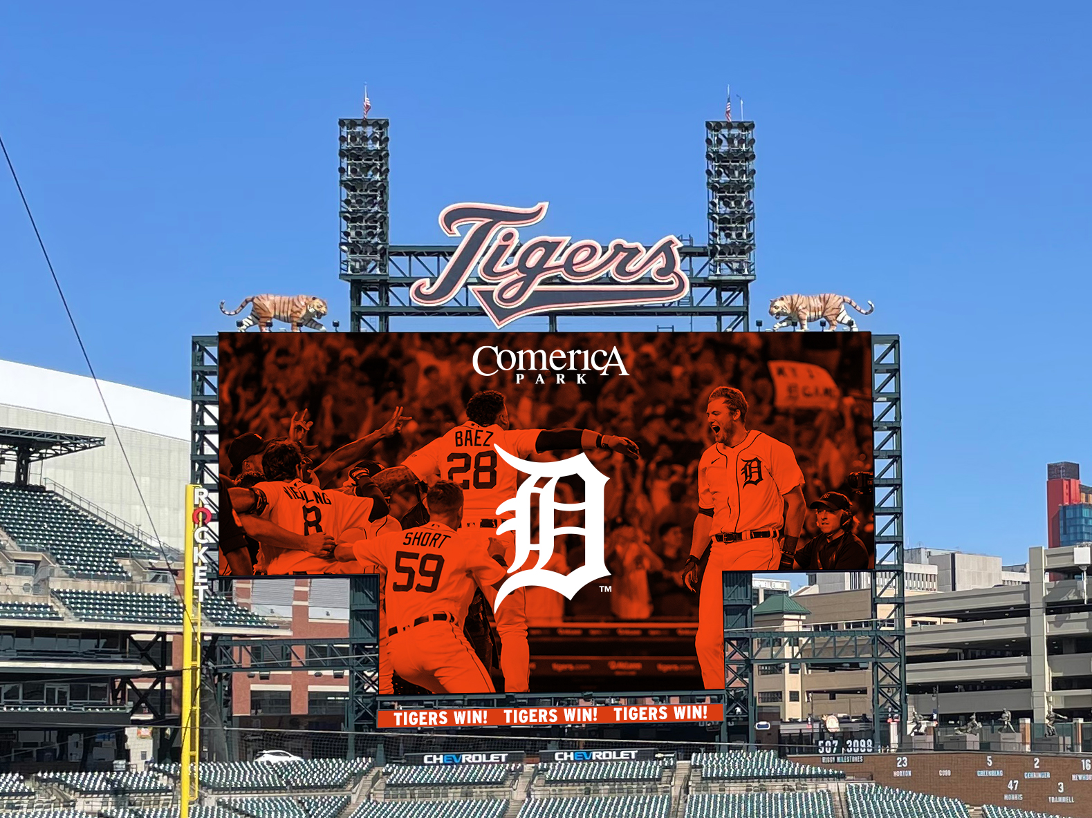 Detroit Tigers Artist's Rendering