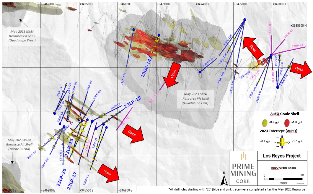 Figure 3 Guadalupe East & Las Primas Grade Shells