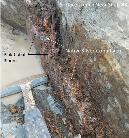Figure 3 Oct 1 2020 Silver Cobalt Vein