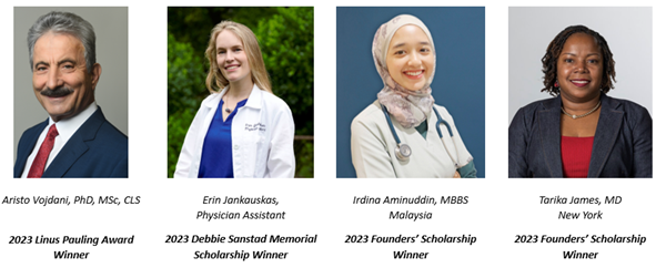 Institute for Functional Medicine Celebrates 2023 Scholarship and Linus Pauling Award Winners