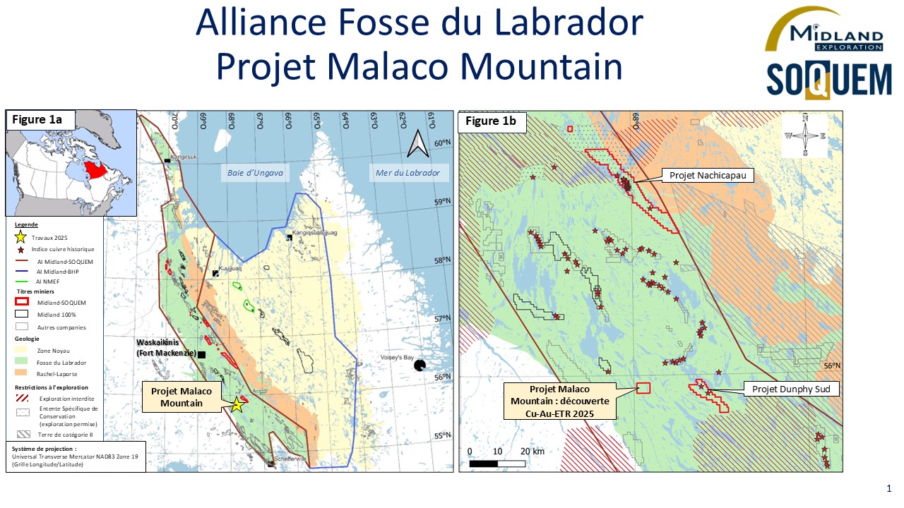 Figure 1 Alliance Fosse du Labardor Projet Malaco Mountain