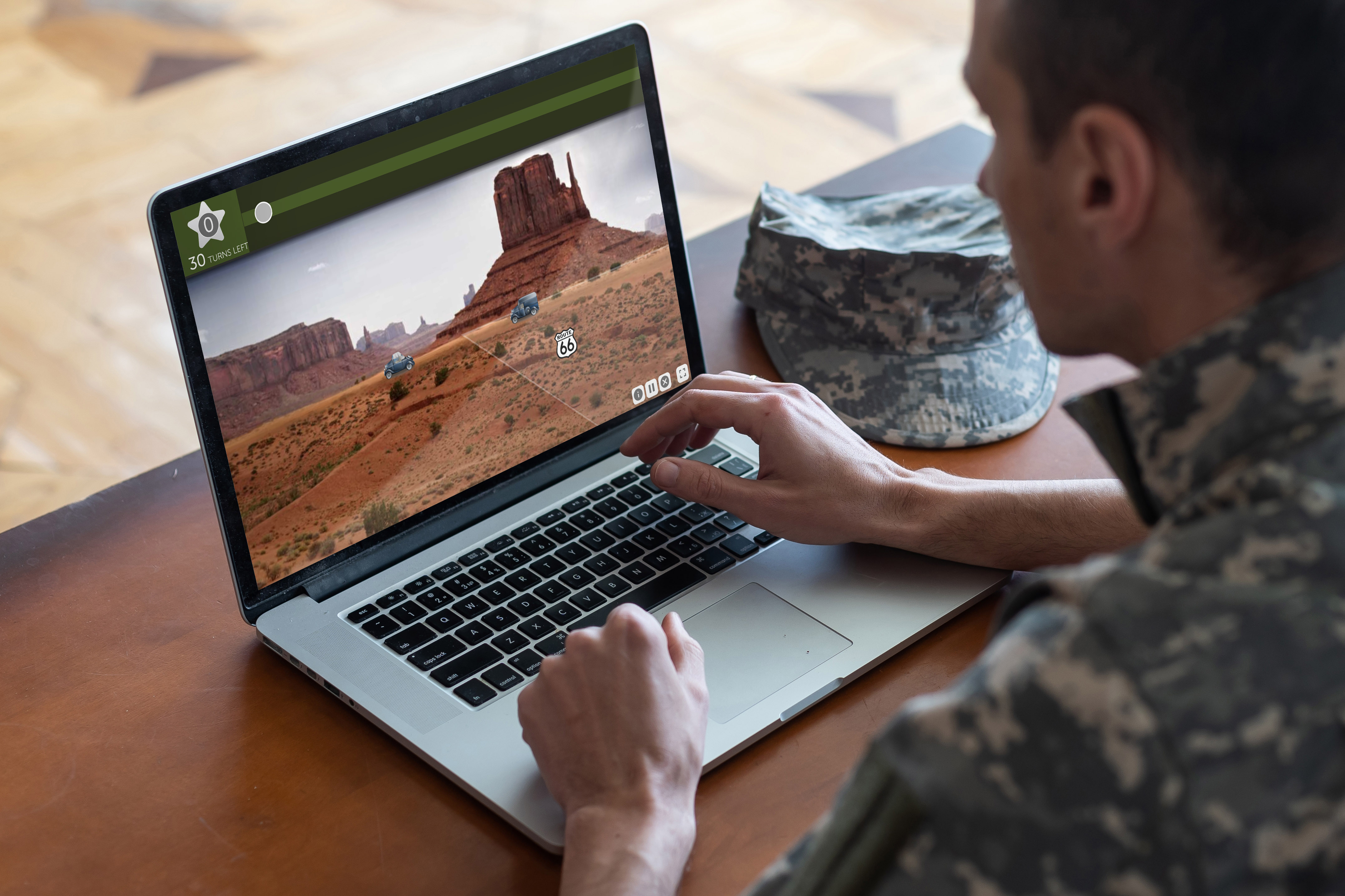 Military Member Using BrainHQ (1)
