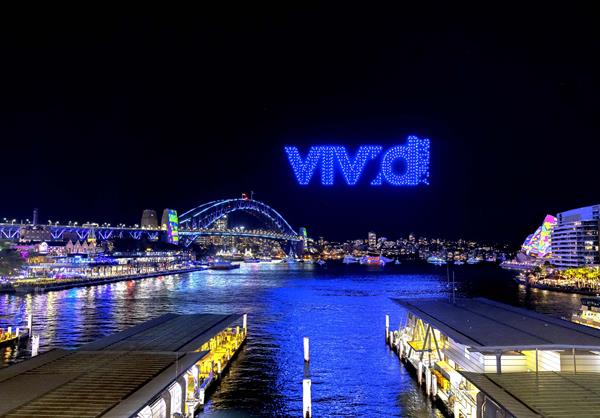 Vivid Sydney 2022 Drone Light Show