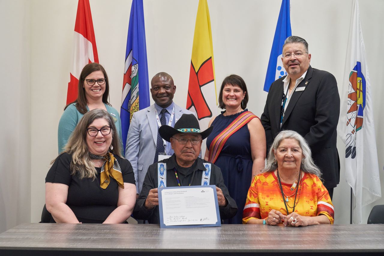 Bow Valley College signs CICan's Indigenous Education Protocol