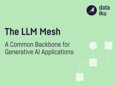 LLM Mesh by Dataiku