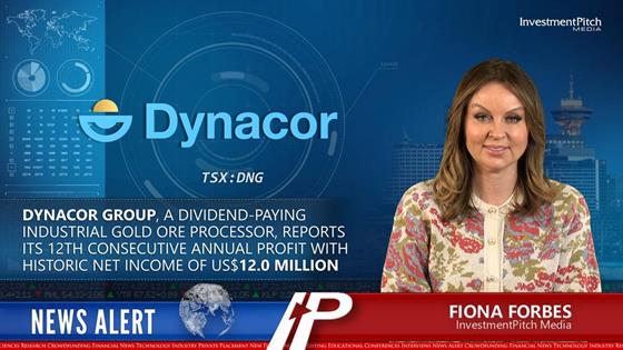 Dynacor Group, a dividend-paying industrial gold ore processor, reports its 12th consecutive annual profit with historic net income of US<money>$12.0 million</money>: Dynacor Group, a dividend-paying industrial gold ore processor, reports its 12th consecutive annual profit with historic net income of US<money>$12.0 million</money>