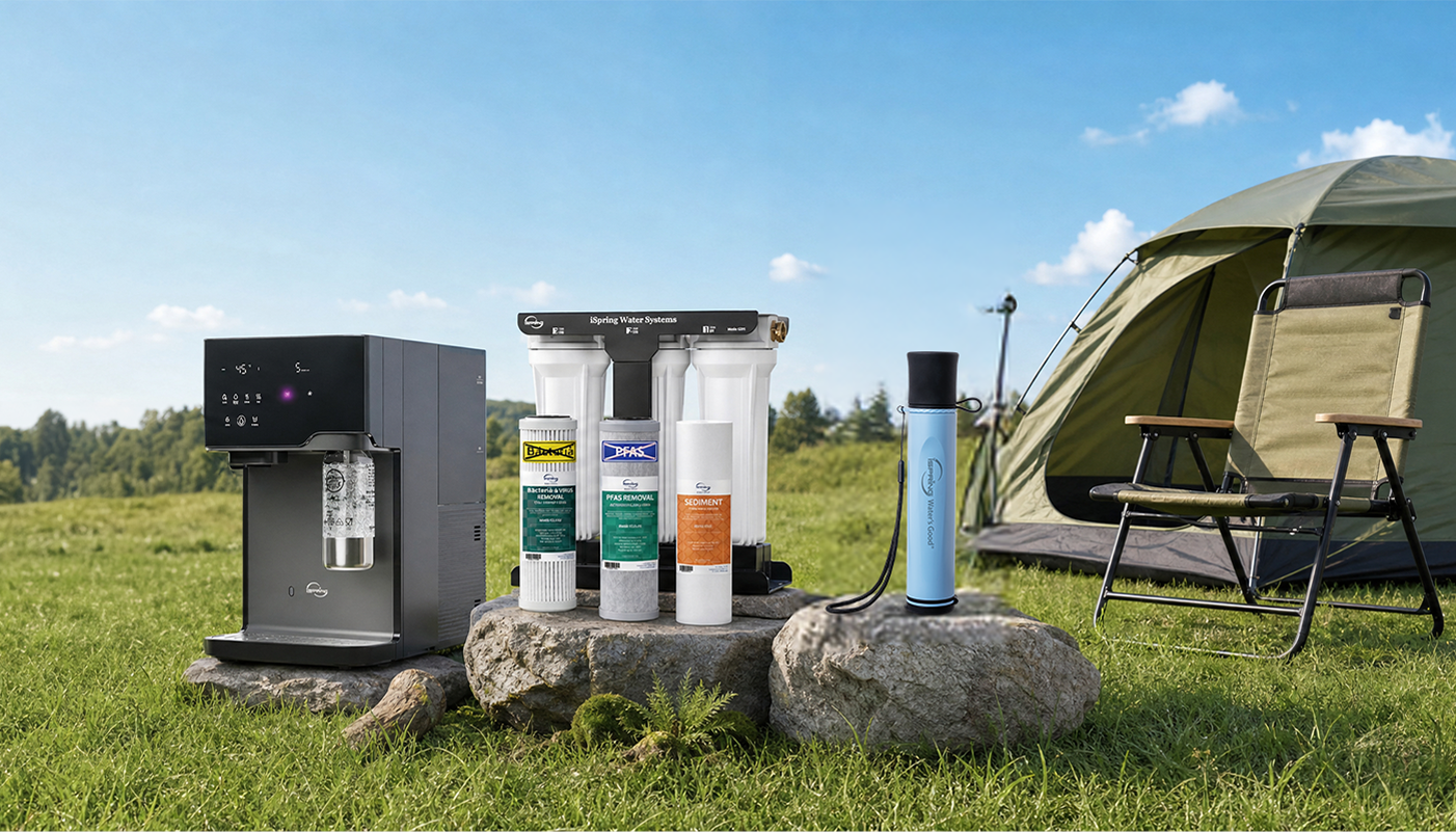 Addressing Outdoor Water Challenges: iSpring Introduces Practical Water Filtration Solutions for Hiking, Camping, RV Travel, and More