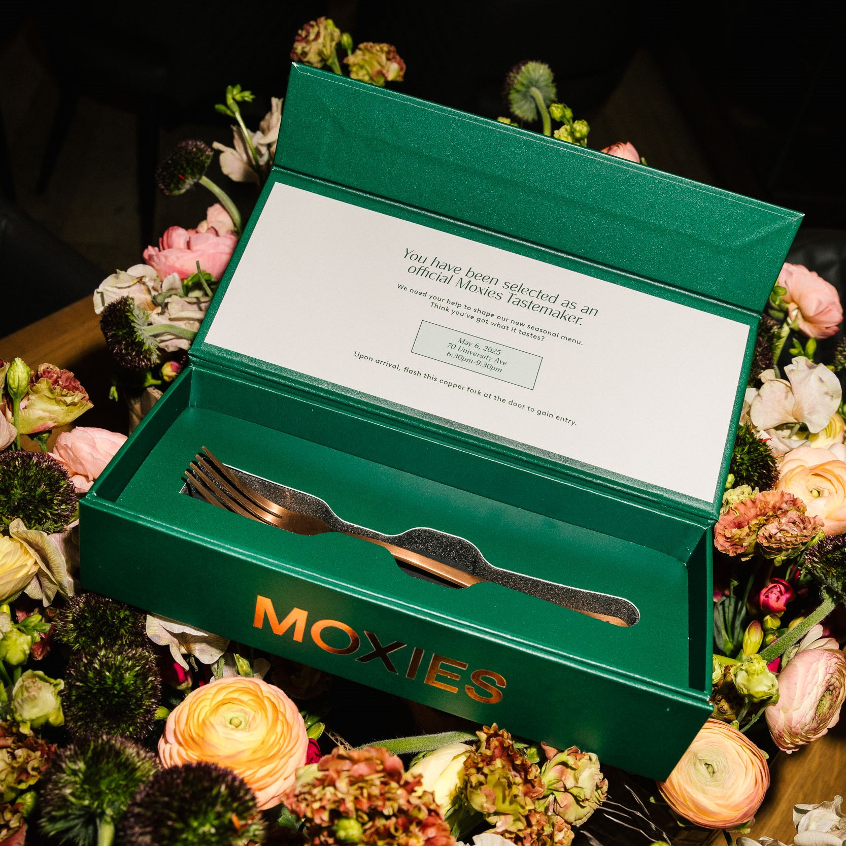 Tastemakers Event Invite - Moxies