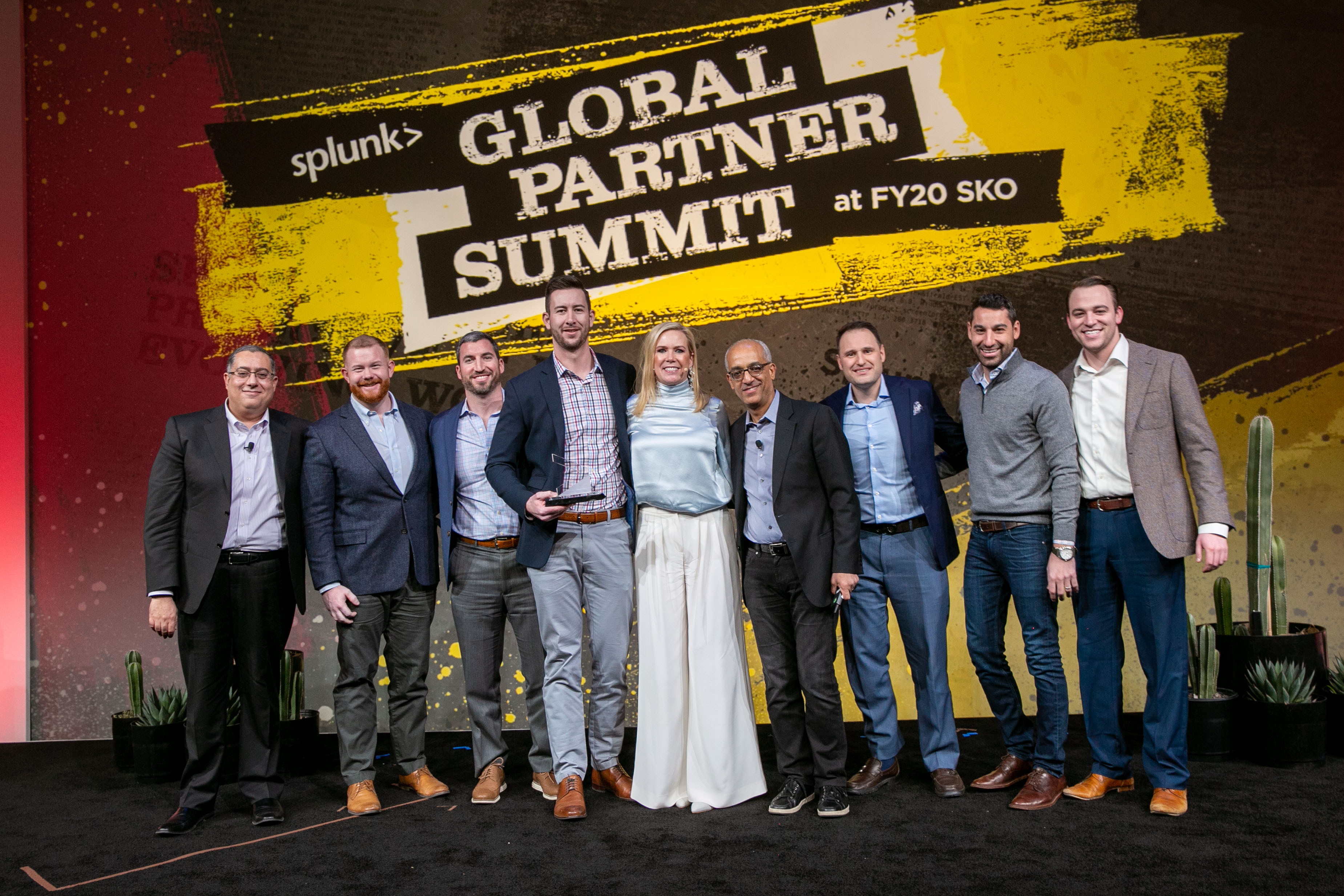 BAI on stage at Splunk Global Partner Summit