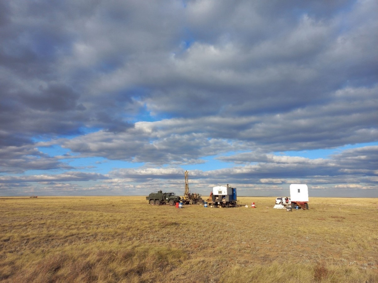 Arras Minerals KGK drilling in northeastern Kazakhstan (Summer 2022)