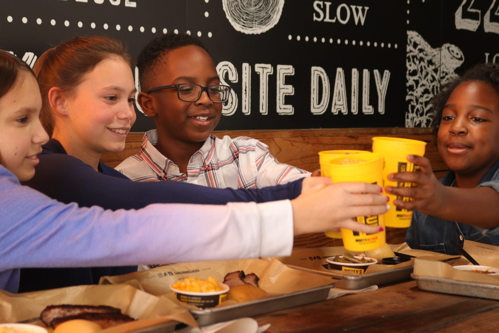 Kids Eat Free and Dino Nuggets at Dickeys Barbecue Pit