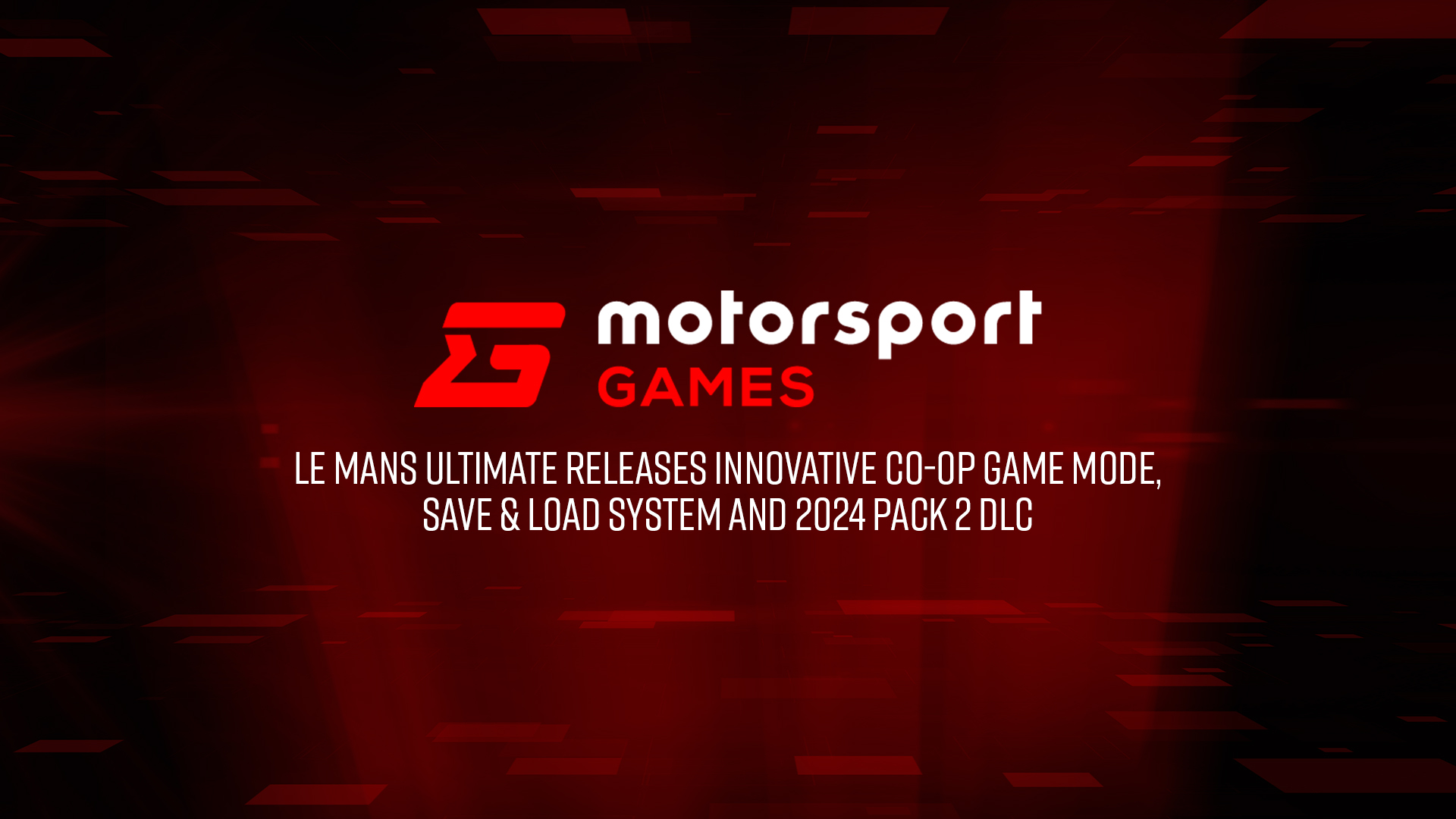 Le Mans Ultimate Releases Innovative Co-op Game Mode, Save & Load System and 2024 Pack 2 DLC